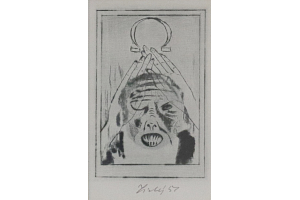 Omega, VI. ilustrace k povídkám E. A. Poea "Případ pana Valdemara"